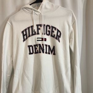 White Tommy Hoodie!